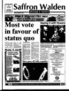 Saffron Walden Weekly News Thursday 10 November 1994 Page 1