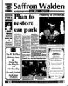 Saffron Walden Weekly News Thursday 15 December 1994 Page 1