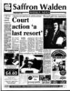 Saffron Walden Weekly News Thursday 12 October 1995 Page 1