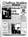 Saffron Walden Weekly News Thursday 25 January 1996 Page 1