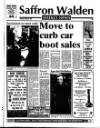 Saffron Walden Weekly News Thursday 20 March 1997 Page 1