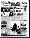 Saffron Walden Weekly News Thursday 07 August 1997 Page 1