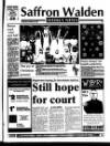Saffron Walden Weekly News Wednesday 24 December 1997 Page 1