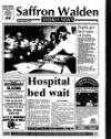Saffron Walden Weekly News Thursday 05 February 1998 Page 1