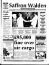 Saffron Walden Weekly News Thursday 22 April 1999 Page 1