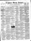 Croydon's Weekly Standard Saturday 06 June 1863 Page 1