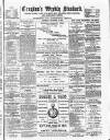 Croydon's Weekly Standard Saturday 06 December 1884 Page 1