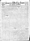 Runcorn Weekly News Friday 30 January 1914 Page 1