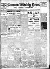 Runcorn Weekly News Friday 28 August 1914 Page 1