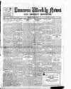 Runcorn Weekly News Friday 30 May 1919 Page 1