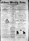 Widnes Weekly News and District Reporter Saturday 01 June 1878 Page 1