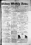 Widnes Weekly News and District Reporter Saturday 08 June 1878 Page 1