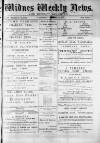 Widnes Weekly News and District Reporter Saturday 12 October 1878 Page 1
