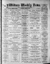 Widnes Weekly News and District Reporter Saturday 19 April 1879 Page 1