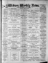 Widnes Weekly News and District Reporter Saturday 26 April 1879 Page 1