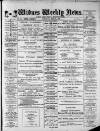 Widnes Weekly News and District Reporter Saturday 21 June 1879 Page 1