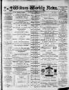 Widnes Weekly News and District Reporter Saturday 27 September 1879 Page 1
