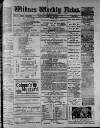 Widnes Weekly News and District Reporter Saturday 28 January 1882 Page 1
