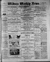Widnes Weekly News and District Reporter Saturday 16 September 1882 Page 1