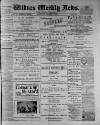 Widnes Weekly News and District Reporter Saturday 21 October 1882 Page 1