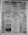 Widnes Weekly News and District Reporter Saturday 02 December 1882 Page 1
