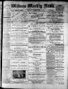 Widnes Weekly News and District Reporter Saturday 06 January 1883 Page 1
