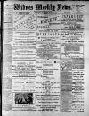 Widnes Weekly News and District Reporter Saturday 13 January 1883 Page 1