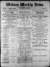 Widnes Weekly News and District Reporter Saturday 28 June 1884 Page 1
