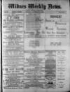Widnes Weekly News and District Reporter Saturday 27 September 1884 Page 1