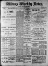 Widnes Weekly News and District Reporter Saturday 09 May 1885 Page 1