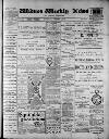 Widnes Weekly News and District Reporter Saturday 02 October 1886 Page 1