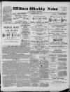 Widnes Weekly News and District Reporter Saturday 04 May 1889 Page 1
