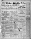 Widnes Weekly News and District Reporter Saturday 08 February 1890 Page 1