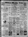 Widnes Weekly News and District Reporter Saturday 29 August 1891 Page 1