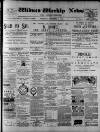 Widnes Weekly News and District Reporter Saturday 05 December 1891 Page 1