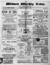 Widnes Weekly News and District Reporter Saturday 04 March 1893 Page 1