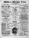Widnes Weekly News and District Reporter Saturday 19 August 1893 Page 1