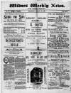 Widnes Weekly News and District Reporter Saturday 26 August 1893 Page 1
