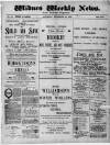 Widnes Weekly News and District Reporter Saturday 30 December 1893 Page 1