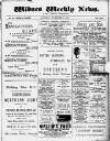 Widnes Weekly News and District Reporter Saturday 24 November 1894 Page 1