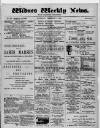 Widnes Weekly News and District Reporter Saturday 02 February 1895 Page 1