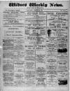 Widnes Weekly News and District Reporter Saturday 30 March 1895 Page 1