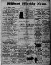 Widnes Weekly News and District Reporter Saturday 16 January 1897 Page 1