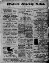 Widnes Weekly News and District Reporter Saturday 15 May 1897 Page 1