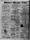 Widnes Weekly News and District Reporter Saturday 22 May 1897 Page 1