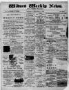 Widnes Weekly News and District Reporter Saturday 13 November 1897 Page 1