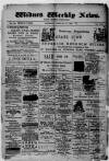Widnes Weekly News and District Reporter Saturday 15 January 1898 Page 1