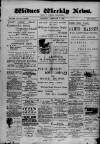 Widnes Weekly News and District Reporter Saturday 04 February 1899 Page 1
