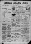 Widnes Weekly News and District Reporter Saturday 18 March 1899 Page 1