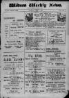 Widnes Weekly News and District Reporter Saturday 01 April 1899 Page 1